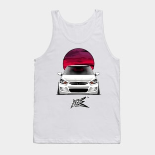 hyundai accent stanced white Tank Top